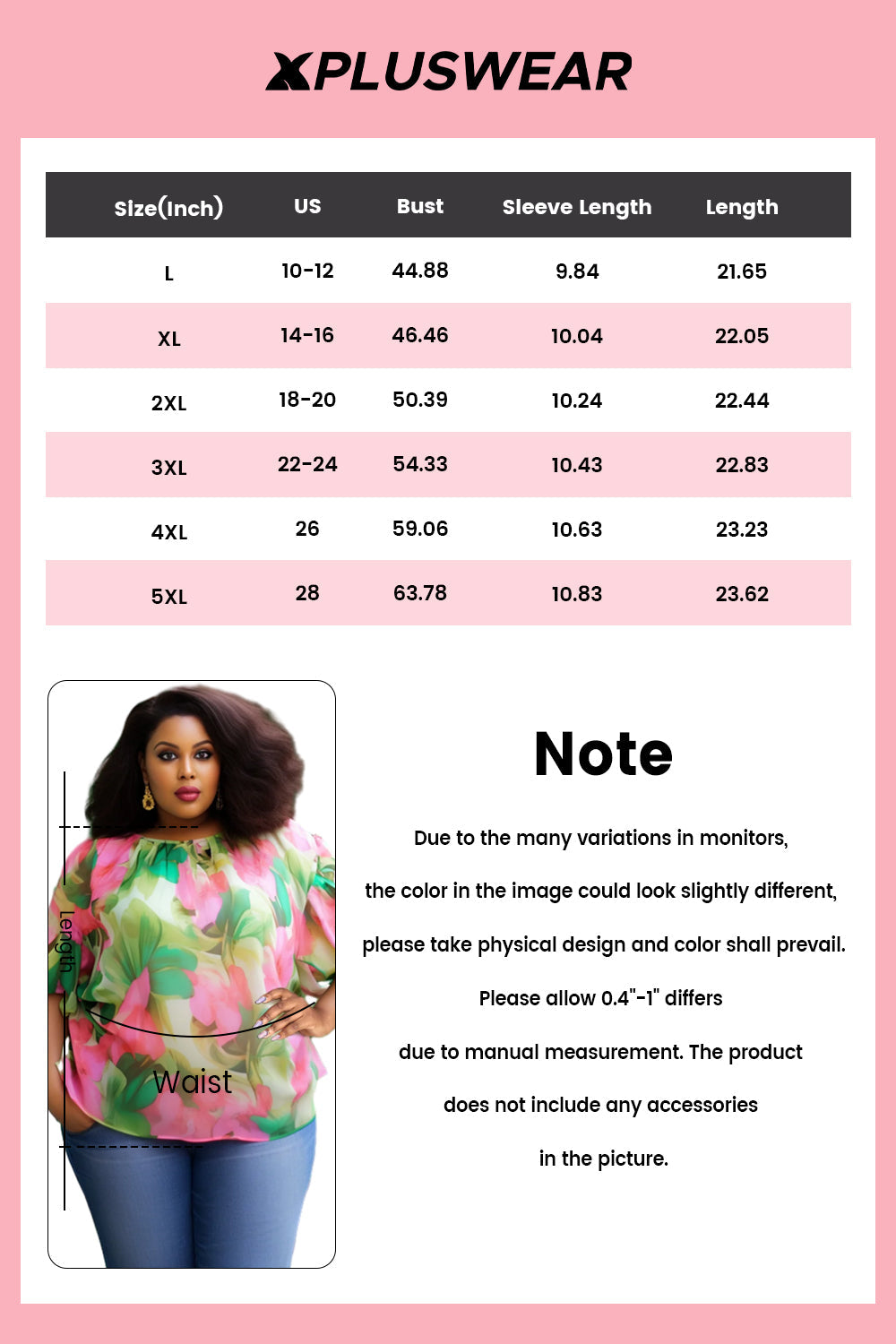 Xpluswear Design Plus Size Vacation Multicolor Casual Floral Round Neck Short Sleeve Blouses