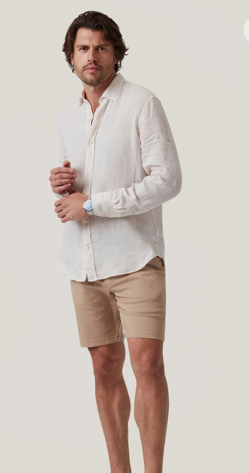 34 Heritage Arizona Twill Short—Pebble