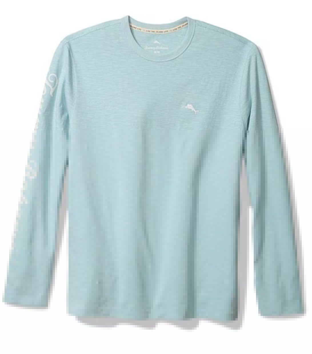 Tommy Bahama Long Sleeve Red, White and Bloom Tee