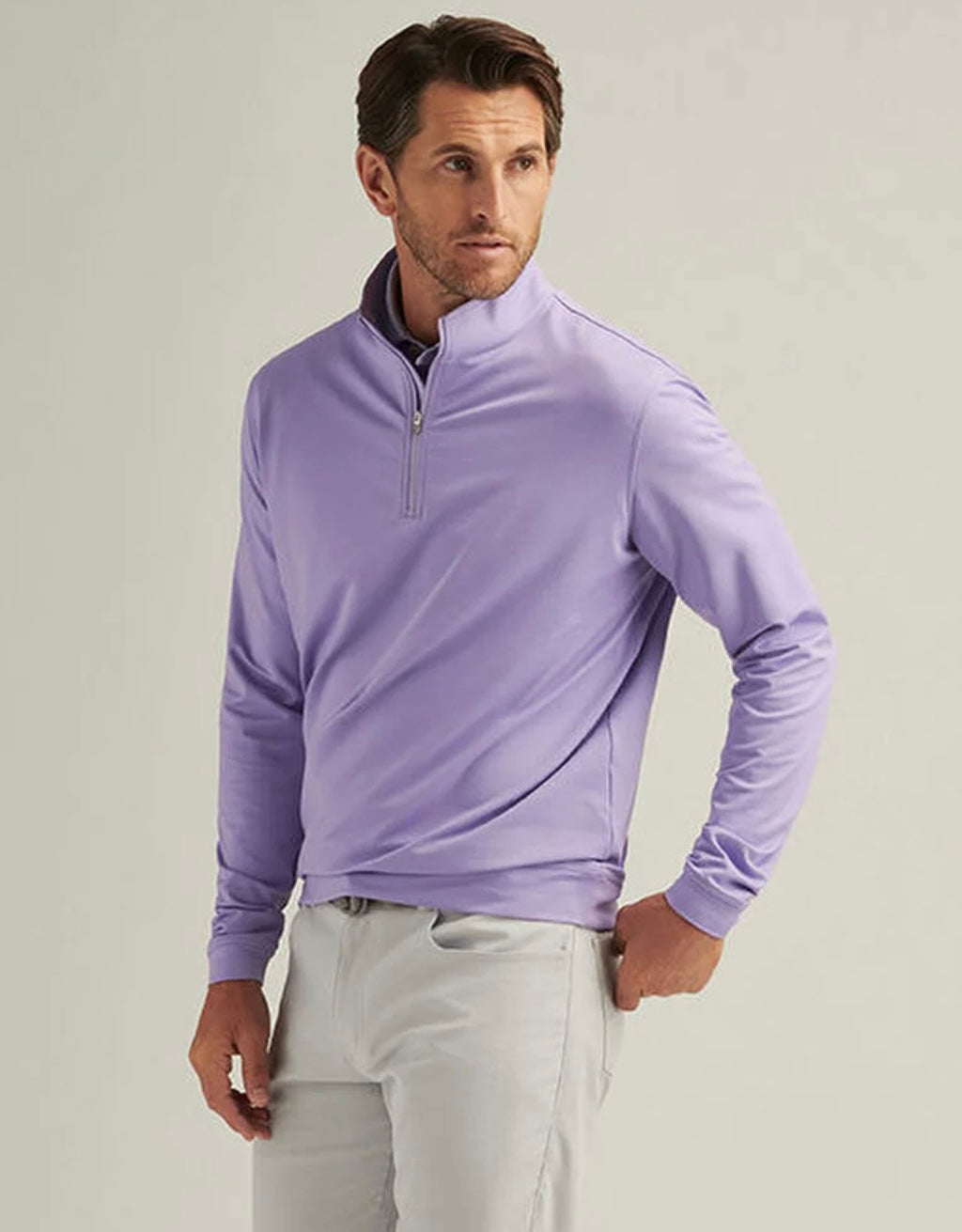 Peter Millar Perth Melange Performance 1/4 Zip