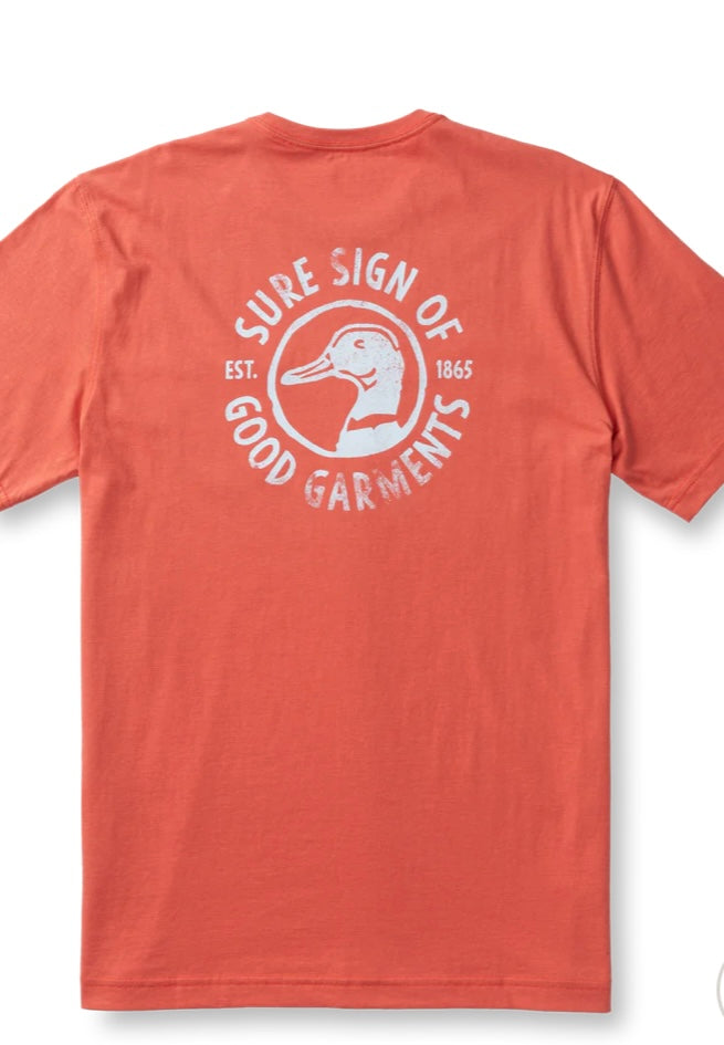 Duck Head Sure Sign Short Sleeve Tee