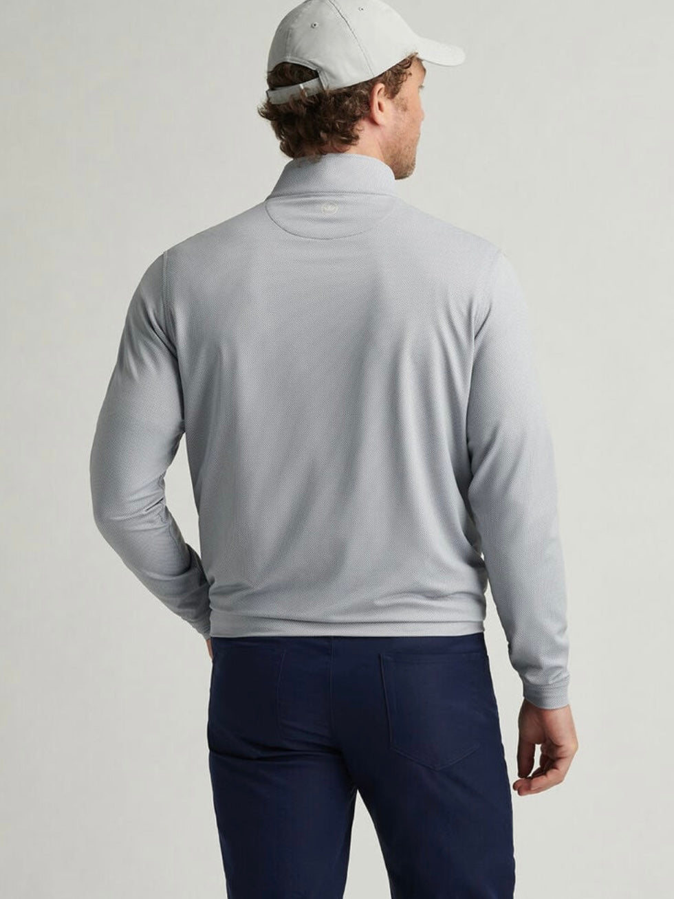 Peter Millar Perth Birdseye Performance 1/4 Zip