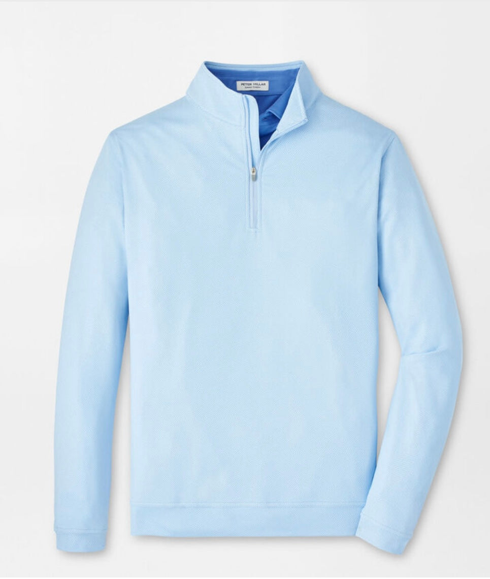 Peter Millar Perth Birdseye Performance 1/4 Zip