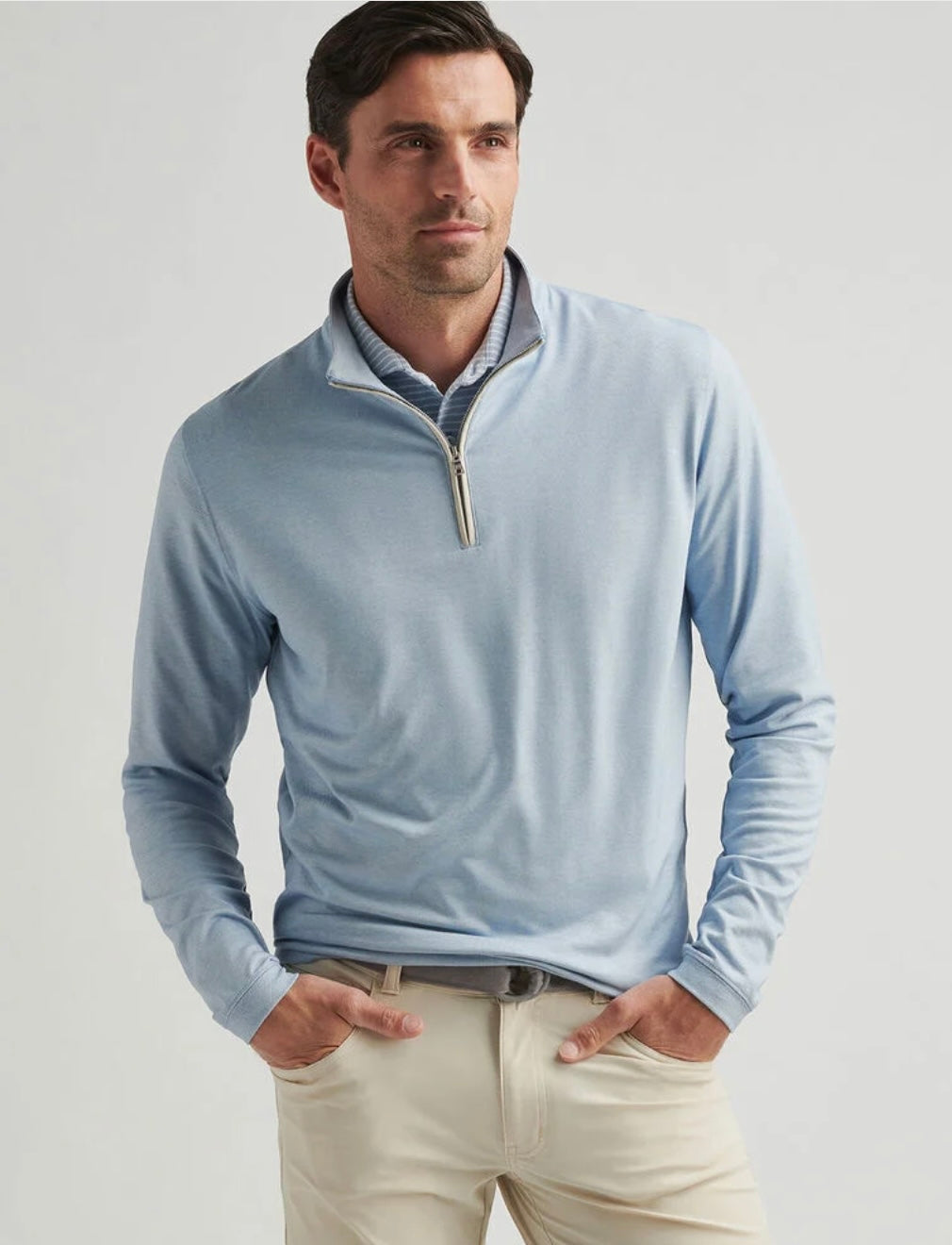 Peter Millar Albatross Pique 1/4 Zip