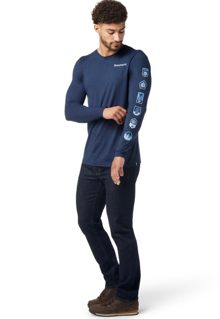 Smartwool Patched L/S Graphic Tee